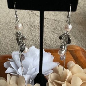 Vintage Silver Dangle Earrings